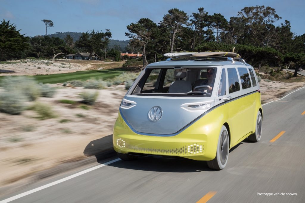 volkswagen electric microbus